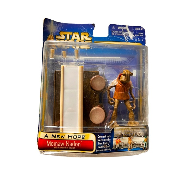 Vintage Star Wars, A New Hope, Momaw Nadon with Cantina Bar Section. - Picture 1 of 7